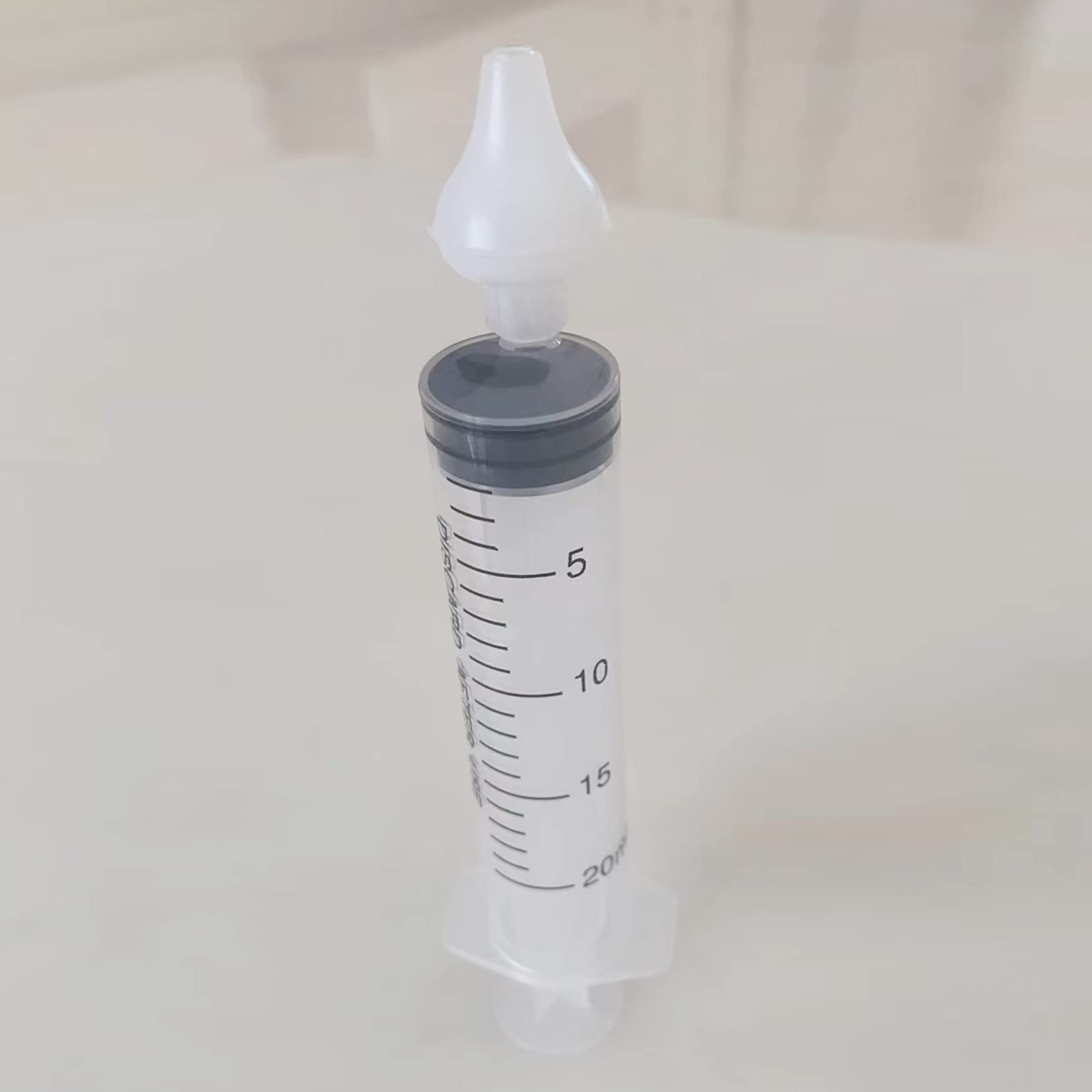 Irygator do nosa dla niemowląt, 2 pudełka, przenośna strzykawka, irygator do nosa, urządzenie do płukania zatok (20 ml)