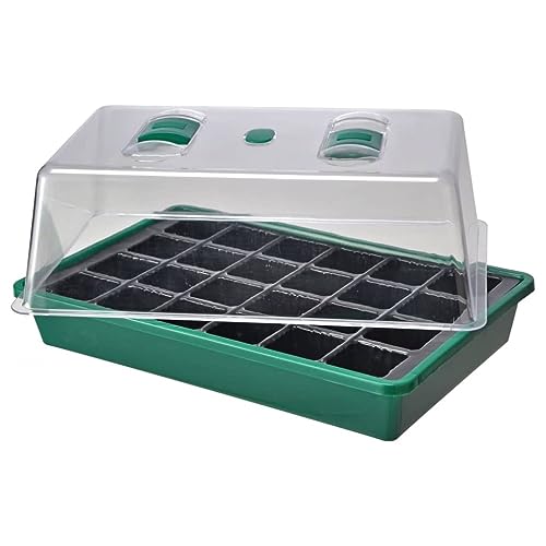 HI Zimmergewächshaus Mini Gewächshaus Treibhaus Anzucht Pflanztöpfe...