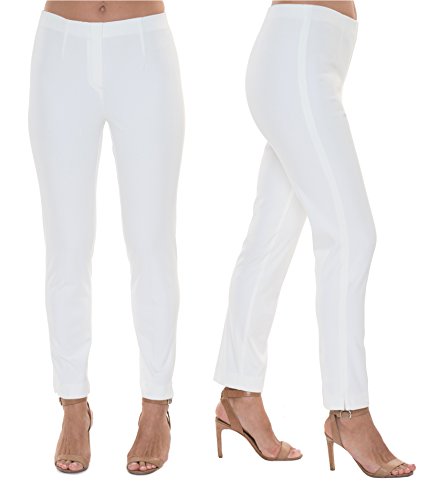Lior paris Women's Denim Reinvented Sammy White Denim Pant