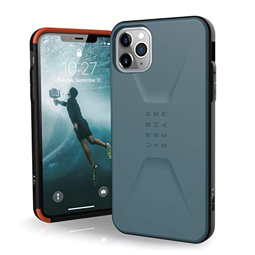 URBAN ARMOR GEAR iPhone 11 Pro Max(6.5�C���`)�Ή��ϏՌ��P�[�X CIVILIAN �X���[�g �y���{���K�㗝�X�i�z UAG-IPH19LS-SL