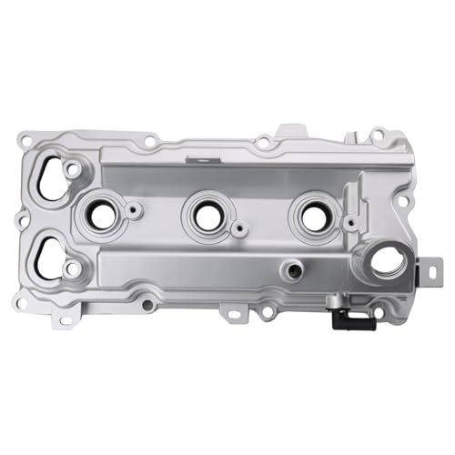 Image of TRQ Left Valve Cover Drivers Side Compatible with 2008-2012 INFINITI EX35 2009-2012 FX35 2007-2008 G35 2009-2010 M35 2012-2013 M35h 2014-2018 Q50 Q70 2007-2009 Nissan 350Z