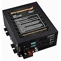 Powermax RV Converter | 55 Amp | 12V Power Converter with Built-in 4 Stage Smart Battery Charger | 110Vac to 12Vdc | Lithium Compatible | Fully Adjustable Output from 13V to 16.5V | PM4 55A