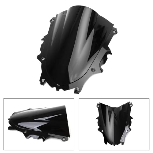 Pare-brise réglable en plastique ABS rigide YZF R3