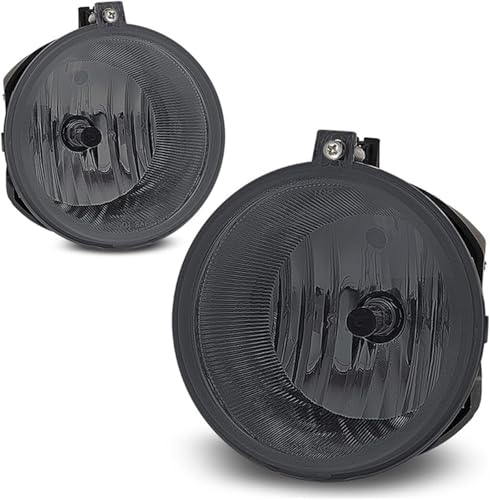 Phares antibrouillard halogènes pour Jeep Grand Cherokee 2004-2010 avec finition fumée