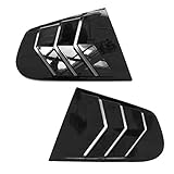 scirocco spoiler  Katigan Auto Seiten Fenster Luft Schlitz Schaufel Abdeckung EntlüFtung Carbon Surface Stil Spoiler Dekorativ für Scirocco 2009-2018