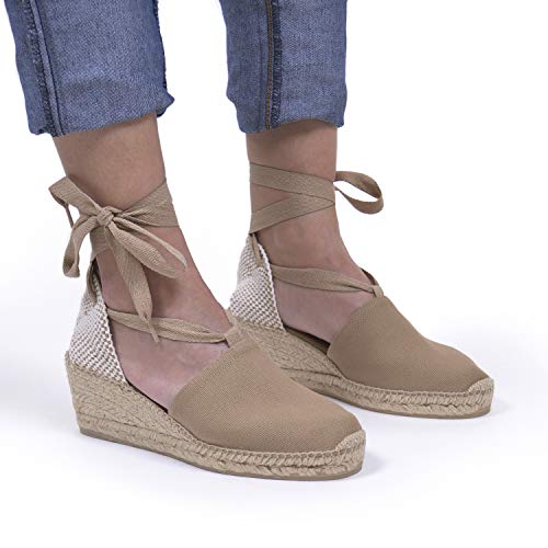 Valencian espadrille with strings - VALENCIA4