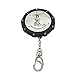 QHALEN Golf Score Counter 18 Holes Golf Score Stroke Shot Counter Keeper Round Scoring Tag with Clip Keychain (Silver)