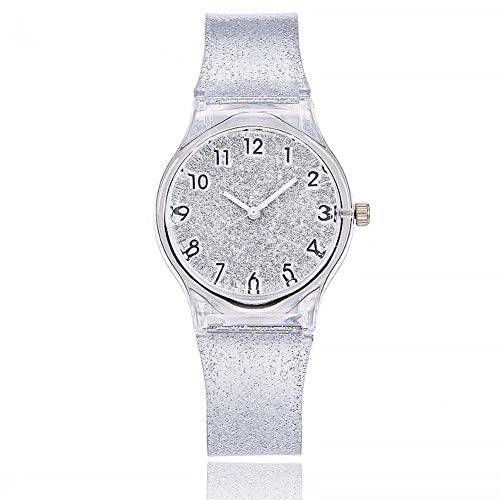 BONNIO Las Mujeres de Moda Relojes de Pulsera Vestido Informal a Prueba de Agua Starlight Dial Reloj de Cuarzo