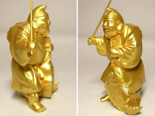 金運厄除！人生反転！208g大国神　228g恵比寿神　純銅製　魂入り最強2神 金運厄除！人生反転祈祷済み魂入り2神！純銅鍍金 208g大国神