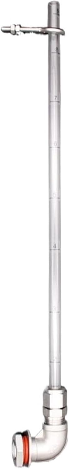11"/16"/20" Weldless Sight Gauge Stainless Steel PC Tube High Temp 7/8"Hole Homebrew Kettle/Keg(11inch 28cm Tube)