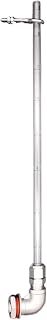 High-Temperature Weldless Sight Gauge for Homebrew Kettle - 11"/16"/20" Stainless Steel PC Tube with 7/8" Hole(20inch 51cm Tube)