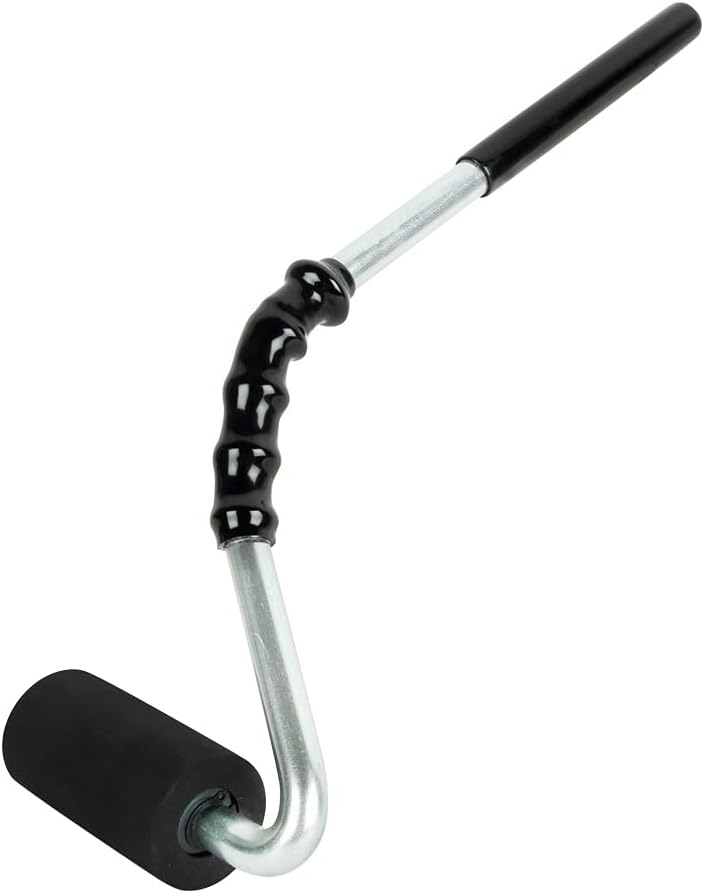 406 mm High-Pressure Rubber J Roller Curved Handle for Floor Laminate Veneer and Wall Roller