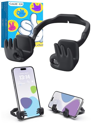 Regalos para Hombre Mujer Soporte Móvil Mesa: Regalos Navidad Amigo Invisible Originales para Niño Niña Niños Soporte para Móvil con Gesto OK Porta Móvil Ideas Regalo Cumpleaños Reyes Negro 1 ud Regalos para Hombre Mujer Soporte Móvil Mesa: Regalos Navidad Amigo Invisible Originales para Niño Niña Niños Soporte para Móvil con Gesto OK Porta Móvil Ideas Regalo Cumpleaños Reyes Negro 1 ud