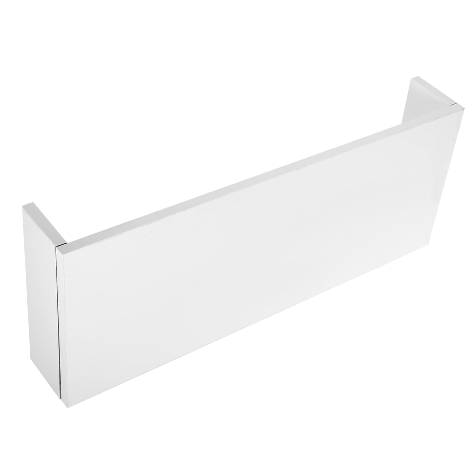 Étagère surélevée pour écran et support moniteur blanc résistant