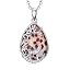 Teardrop Wolf Leopard Necklace-A