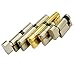 Price comparison product image 30/40 Euro Cylinder with 3 Keys Anti Snap/Bump/Pick/Drill Security Features -  uPVC/Composite Door Lock - Nickel Finish