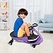 High Bounce Wiggle Car Ride On Toy - No Gears, Pedals or Batteries, Outdoor Riding Toys for Kids Girls and Boys Ages 3 Years and Up