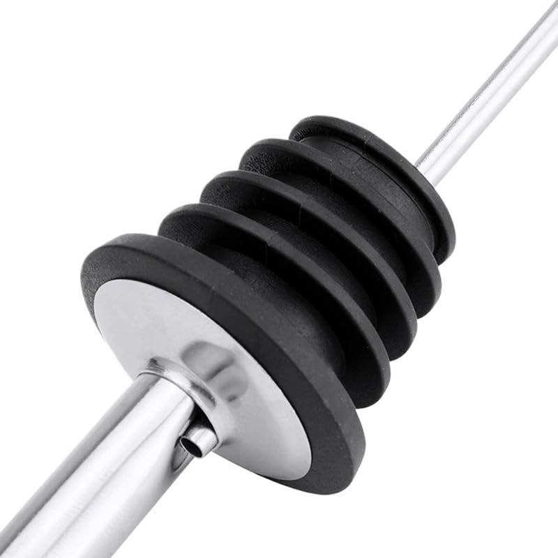Verseur À Vin en Acier Inoxydable avec Capuchon De Protection, Bouchon De Bec Anti-Goutte, Ensemble D'accessoires for Vin De Bar(12 pcs White Gold)