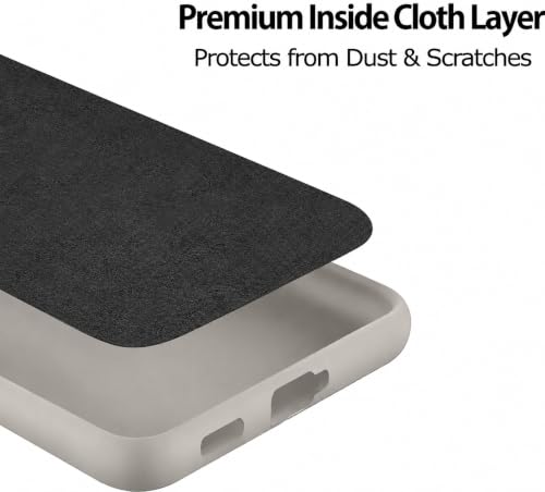 Image of FIRST MART Back Cover for Motorola Edge 60 Fusion - Magsafe Look Case, Carbon Fiber Design, Flexible, Soft Micro-Fibre Lining Inside | Grey