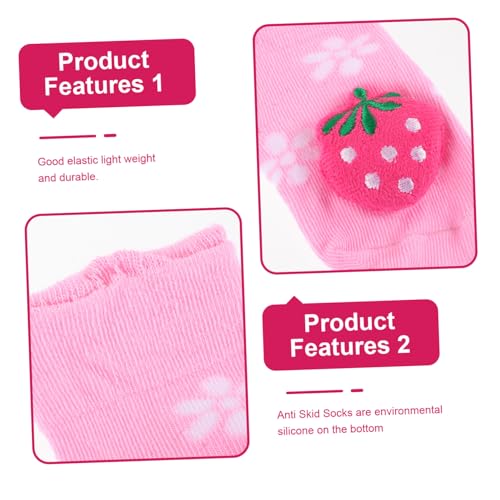 Warm Cotton Socks Non Slip Floor Grip for Months Autumn Winter Soft Cotton Socks for Boys Skid Silicone Sole Indoor Outdoor Use4