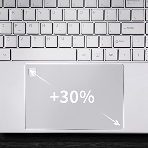 Image of 15.6 inch Laptop, 16GB Ultra Slim Fingerprint Gaming Laptop for Windows11, for N5095 Processor, 1920x1080 IPS HD Screen, Backlit Keyboard for Office, Silver (16G+512G)