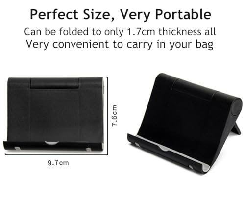 Jusdiqir CELL PHONE STAND DESK Adjustable Foldable Cell Phone Stand thumb #6