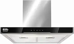 Coifa e Depurador de Parede Eos 60cm Digital Touch Inox 110v