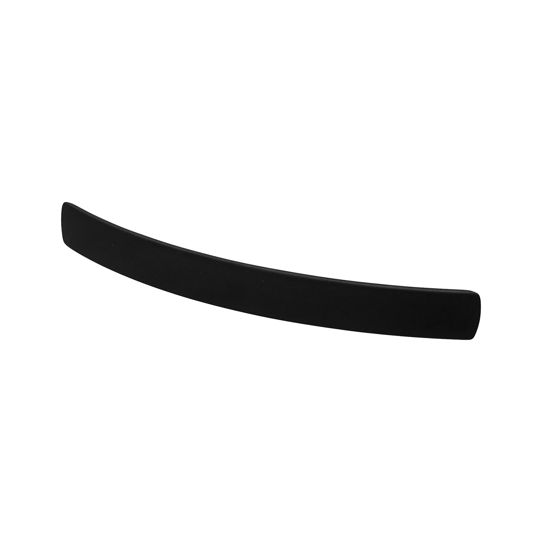 Decoranddecor Matt Black Loch Cupboard Handles – 224Mm Hole Centre Bow Shape Pulls For Kitchen Cabinets And Drawers, Modern Curved Design Ideal For Cupboards, Wardrobes And Storage Furniture