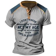 COMFORTABLE CASUAL SHIRTS--Full cut provides roomier fit, O/V-neck provides a nonrestrictive fit and short-sleeve allows for a wider range of motion ASIAN SIZE: Multi-colors and size for choice, you can always find the most suitable one,Please refer ...