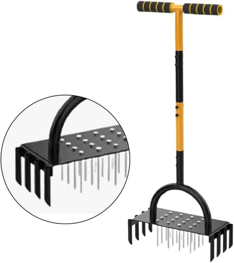 Efficient Lawn Aerating Tool Yard Spikes Aerators Tool for Garden and Lawn Care