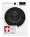 Beko B5WF69410W Waschvollautomat, Waschmaschine, 9 kg, Schleuderwahl 1400 U/min, Dampffunktion, allergikergeeignet, Nachlegefunktion, AquaWave Schontrommel, Bluetooth-Steuerung, Weiß