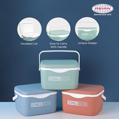 Image of Asian Thermowagon Chill Box 3.2 LTR Insulated Ice Cooler | Compact, Portable & Lightweight Chiller for Travel & Picnics | Durable Food-Grade Box | Perfect Christmas & Seasonal Gifting Idea