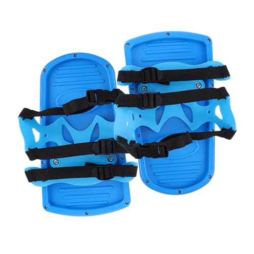 LIOOBO Winter Sports Shoes for Boys and Girls 2 Footprint Snowshoes Adjustable for Outdoor Play