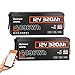 HumsiENK 12V 320Ah (2 Pack) LiFePO4 Lithium Battery with Bluetooth, 250A BMS,15000+Cycles 300Ah LiFePO4 Battery, IP65 & Low Temp Protection, 4096Wh Energy Perfect for RV, Off-Grid, Boats, Solar Energy