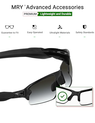 Image of Mryok Replacement Nose Piece Nose Pads for Oakley Half Jacket /Flak 2.0 /Half Jacket 2.0 /Flack Jacket Sunglass - Options
