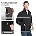 Weatherproof Original Mens Golf Jacket (Mens Windbreaker) Classic Mens Light Jacket (Large, Black)