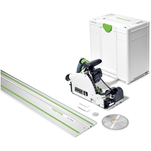 Festool 577748 Plunge-Cut Saw with Scoring Function TSV 60 KEB-F-Plus-FS and 75-inch (1900mm) Guide Rail