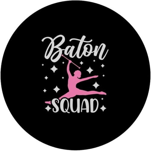 Miniatura 3 de Twirler Majorettes Baton Squad Baton Twirling PopSockets Swappable PopGrip