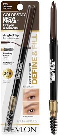 Revlon ColorStay Brow Pencil, Dark Brown