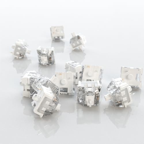 Image of Kailh Box MX White Mechanical Keyboard Switches,Clicky /Speed Typing /Gaming Switches(200Pcs)