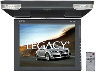 Flipdown Car Overehead Roof Mount -High Resolution All-in-one Display Monitor, HDMI & USB