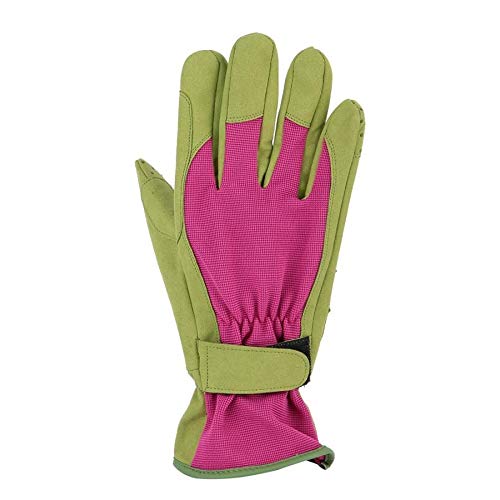 Guantes de trabajo resistentes al desgaste. Jardinería Guantes Guantes protectores antideslizantes guantes de trabajo Trabajo Jardín de trabajo resistentes al desgaste 1Pair Manipulación Guantes