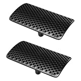 Beatifufu 2 Stück Air Conditioner Vent Deflector Teilig aus Robustem Abs Kompatibel Einfache Montage Schützt vor Direktem Verbessert Luftverteilung im Auto für Angenehme Fahrt