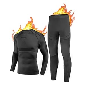 Thermal Underwear for Men Long Johns for Men, Long Underwear Mens Base Layer Men for Cold Weather
