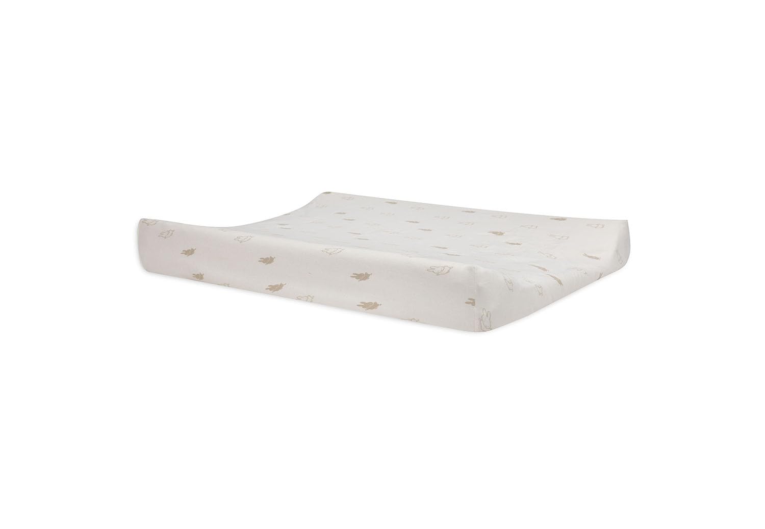 Jollein Happy Miffy Nougat 022-503-67094 Changing Mat Cover Cotton 50 x 70 cm White/Nougat