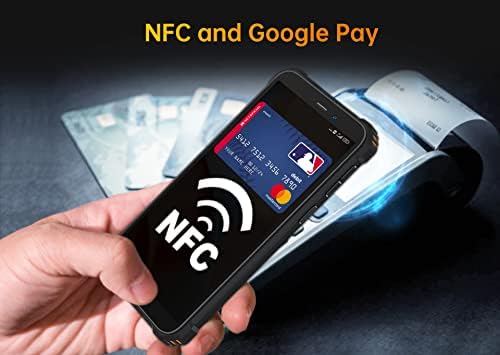 OUKITEL Android 12 Rugged Smartphone WP20 PRO, 20MP Dual Camera IP68 Waterproof Mobile Phone, Helio A22 Octa Core 4GB 64GB, 6300mAh Battery, 5.93'' HD+ Screen, Dual SIM, Face Unlock, GPS NFC Black