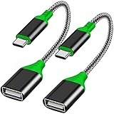 Vcddom USB C to USB Adapter [2 Pack], USB C to USB Adapter High-Speed Data Transfer, USB-C to USB 3.0 Female Adapter for MacBook Pro/Air 2021, Samsung Galaxy S22 S22+ Ultra Note 20