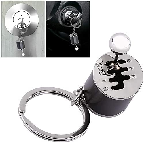 HEEPDD Car Shifter Keyring, Creative Auto Gear Shifter Model Keychain