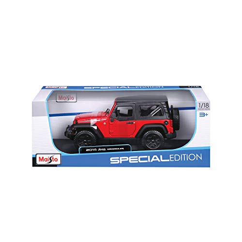 Maisto 1:18 Jeep Wrangler 2014 vehículo de colección miniatura 7