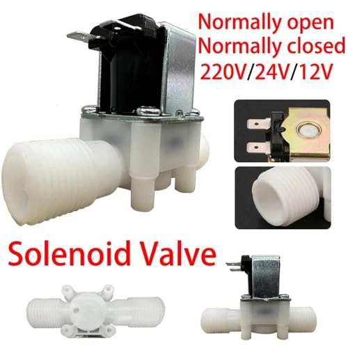 Électrovanne 1/2" 220V normalement fermée pour contrôle d'eau - 3